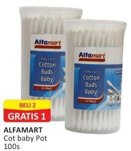 Promo Harga ALFAMART Cotton Bud Baby 100 pcs - Alfamart