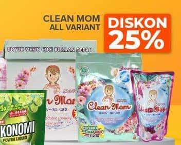 Promo Harga CLEAN MOM Biodegradable Laundry Detergent  - Yogya