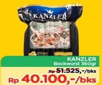 Promo Harga KANZLER Bockwurst 360 gr - TIP TOP