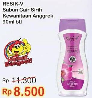 Promo Harga RESIK V Sabun Sirih Anggrek 90 ml - Indomaret