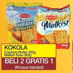 Promo Harga Kokola Crackers Butter / Malkist  - Yogya