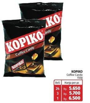 Promo Harga KOPIKO Coffee Candy 150 gr - Lotte Grosir