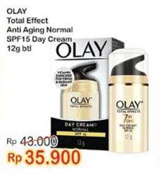 Promo Harga OLAY Total Effects 7 in 1 Anti Ageing Day Cream 12 gr - Indomaret