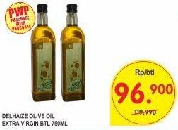 Promo Harga DELHAIZE Olive Oil Extra Virgin 750 ml - Superindo