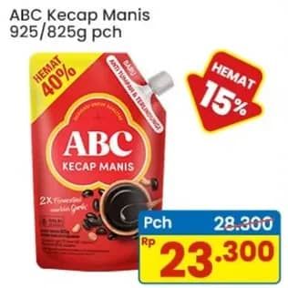 Promo Harga ABC Kecap Manis 825 ml - Indomaret
