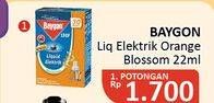 Promo Harga BAYGON Liquid Electric Orange Blossom 22 ml - Alfamidi