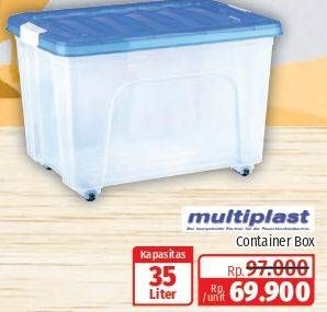 Promo Harga Multiplast Container Estilo 35000 ml - Lotte Grosir