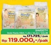 Promo Harga Sweety Gold Pants M60, L54, XL44, XXL36  - TIP TOP