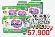 Promo Harga Merries Pants Good Skin S40, XL26, L30, M34 26 pcs - LotteMart
