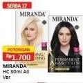 Promo Harga Miranda Hair Color All Variants 30 ml - Alfamart