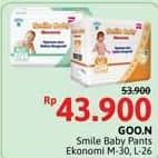 Promo Harga Goon Smile Baby Ekonomis Pants M30, L26 26 pcs - Alfamidi