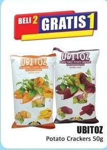 Promo Harga UBITOZ Potato Crackers 50 gr - Hari Hari