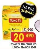 Promo Harga Tong Tji Teh Celup 15 pcs - Superindo