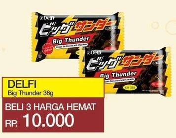Promo Harga DELFI Thunder per 3 pouch 36 gr - Yogya