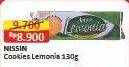 Promo Harga Nissin Cookies Lemonia 130 gr - Alfamart