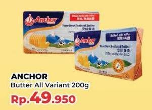 Promo Harga Anchor Butter All Variants 227 gr - Yogya