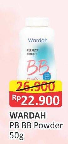 Promo Harga WARDAH Perfect Bright BB Powder 50 gr - Alfamart