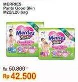 Promo Harga Merries Pants Good Skin M22, L20 20 pcs - Indomaret