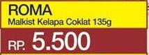 Promo Harga ROMA Malkist Cokelat Kelapa 135 gr - Yogya