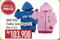 Promo Harga BABY KLAS Toddler Boy & Girl Jacket 2, 3, 4  - Hypermart