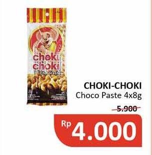Promo Harga CHOKI-CHOKI Coklat Chococashew per 4 pcs 10 gr - Alfamidi