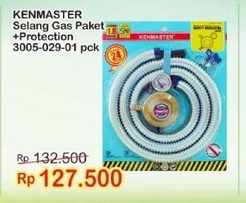 Promo Harga KENMASTER Selang Gas Paket + Protector  - Indomaret