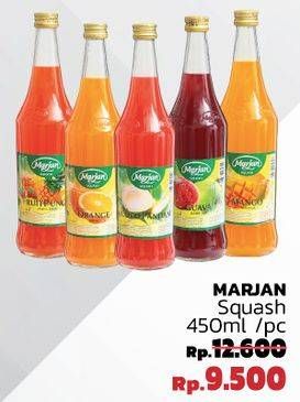 Promo Harga MARJAN Syrup Squash 450 ml - LotteMart