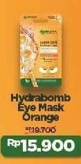 Promo Harga Garnier Hydra Bomb Eye Serum Mask Orange 6 gr - Alfamart