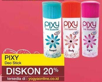 Promo Harga PIXY Deodorant Stick 34 gr - Yogya