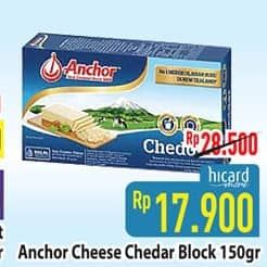 Promo Harga Anchor Cheddar Cheese 150 gr - Hypermart