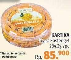 Promo Harga KARTIKA Toast Kastangels 284 gr - LotteMart