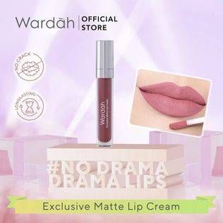 Promo Harga Wardah Exclusive Matte Lip Cream  - Shopee