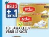 Promo Harga Teh Jawa Teh Celup Vanilla per 25 pcs 2 gr - Hypermart