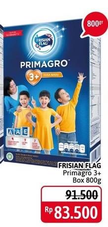 Promo Harga FRISIAN FLAG Primagro 3+ All Variants 800 gr - Alfamidi