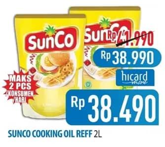 Promo Harga Sunco Minyak Goreng 2000 ml - Hypermart