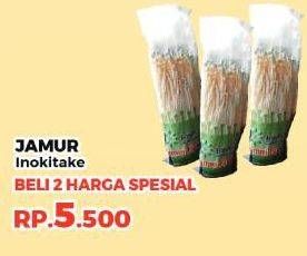 Promo Harga Jamur Inokitake (Jamur Enokitake)  - Yogya