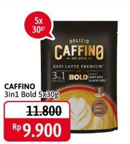 Promo Harga Caffino Kopi Latte 3in1 Bold per 5 sachet 30 gr - Alfamidi