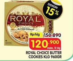 Promo Harga Danish Royal Choice Butter Cookies 960 gr - Superindo