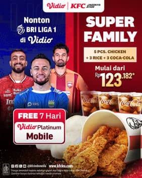 Promo Harga Super Family  - KFC