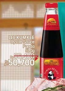 Promo Harga Lee Kum Kee Oyster Sauce Panda 510 gr - LotteMart