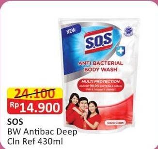 Sos Anti Bacterial Body Wash