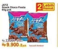 Promo Harga Jetz Stick Snack Chocofiesta 65 gr - Indomaret