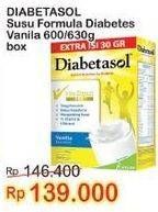 Promo Harga DIABETASOL Special Nutrition for Diabetic Vanilla 600 gr - Indomaret
