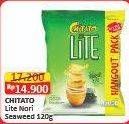 Promo Harga Chitato Lite Snack Potato Chips Seaweed 120 gr - Alfamart