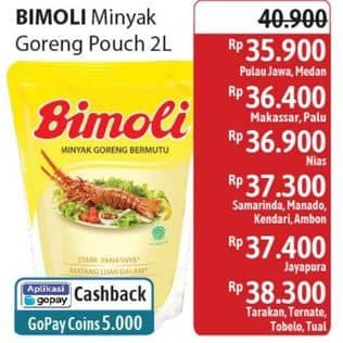 Promo Harga Bimoli Minyak Goreng 2000 ml - Alfamidi