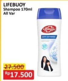 Promo Harga Lifebuoy Shampoo All Variants 170 ml - Alfamart