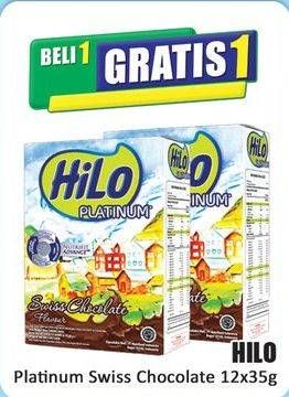 Promo Harga Hilo Platinum Swiss Chocolate 420 gr - Hari Hari