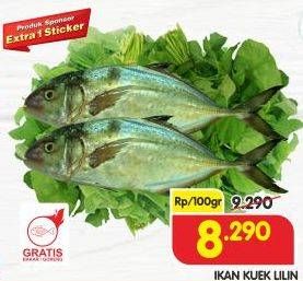 Promo Harga Ikan Kuek Lilin per 100 gr - Superindo