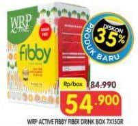 Promo Harga WRP Active Fibby Fiber Drink per 7 pcs 15 gr - Superindo