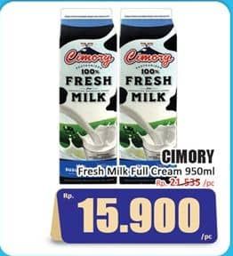 Promo Harga Cimory Fresh Milk Full Cream 950 ml - Hari Hari